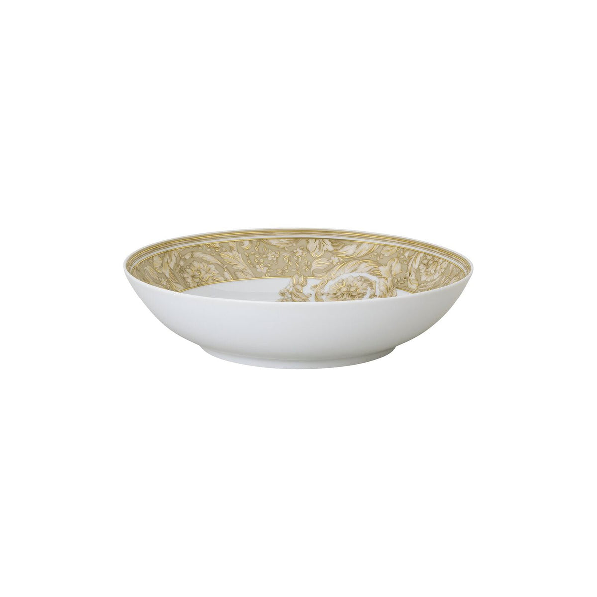 Versace Barocco Beige Plate 22 cm deep alternate view 2