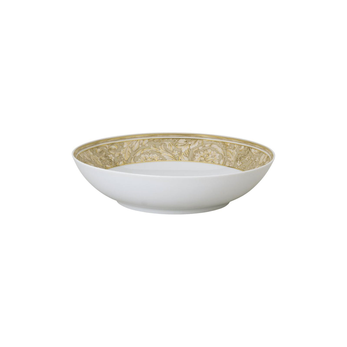Versace Barocco Beige Plate 22 cm deep alternate view 3