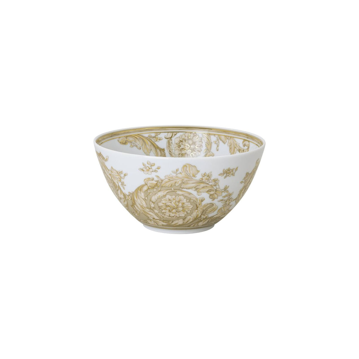 Versace Barocco Beige Bowl 18 cm front view