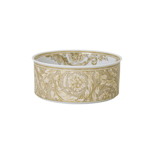 Versace Barocco Beige Bowl 22 cm front view