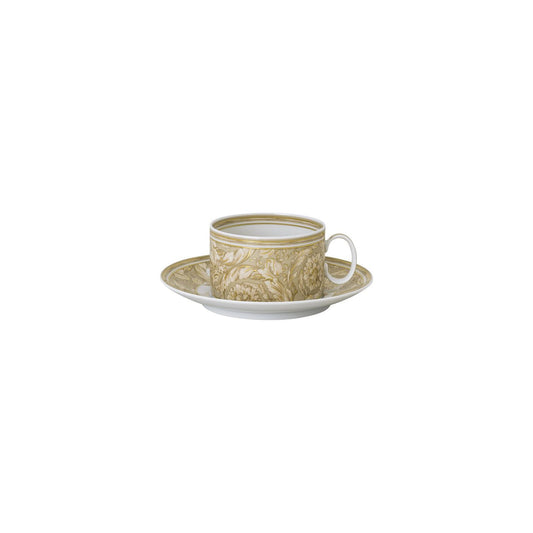 Versace Barocco Beige Cup/Saucer 4 low front view