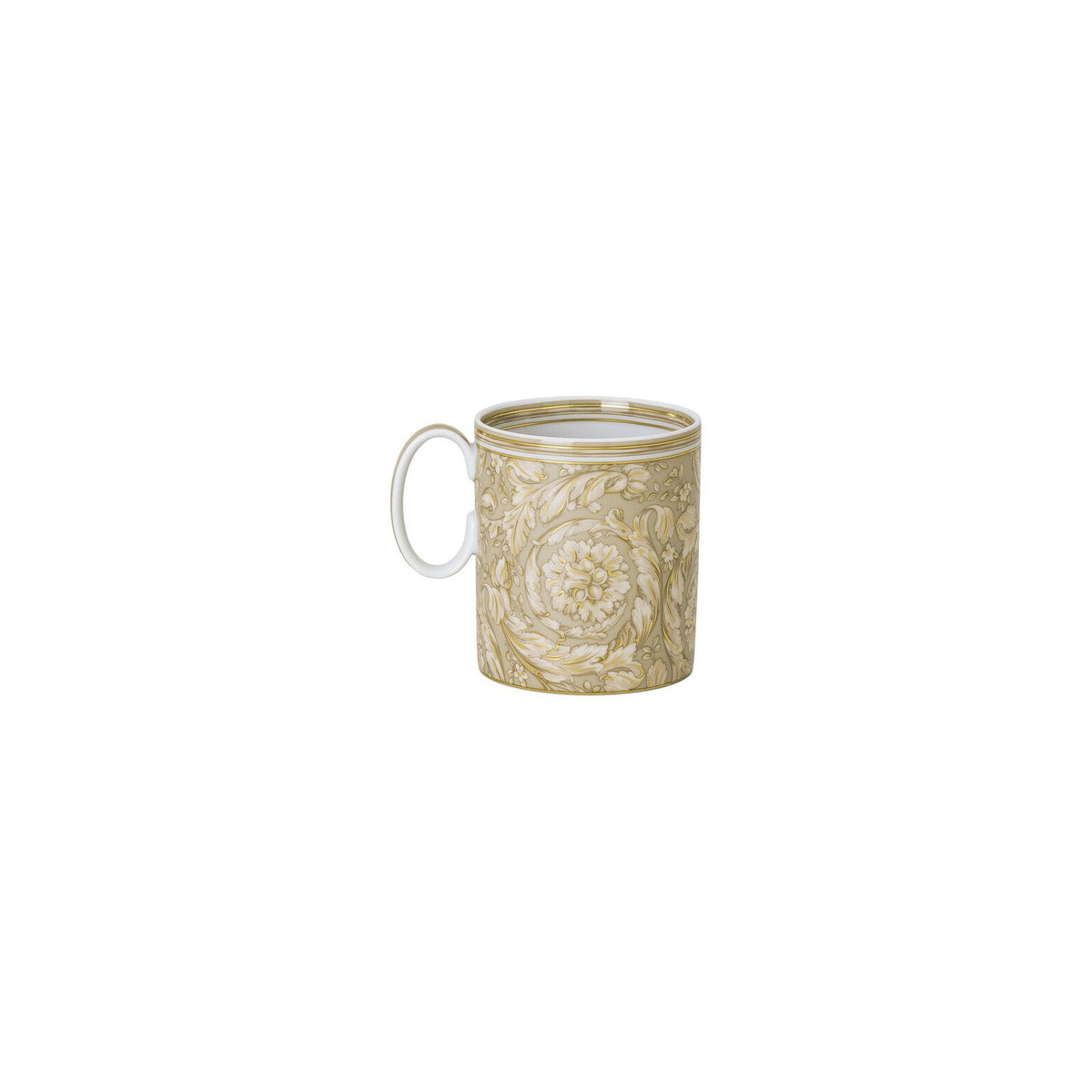 Versace Barocco Beige Mug with handle alternate view 2