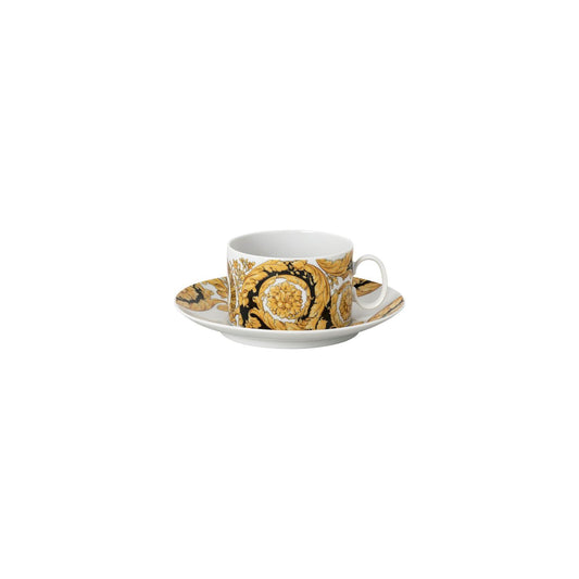 Versace Barocco '92 Teacup & Saucer front view