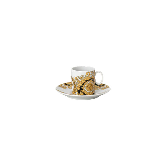 Versace Barocco '92 Espresso Cup & Saucer front view