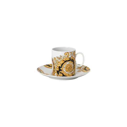 Versace Barocco '92 Coffee Cup & Saucer front view
