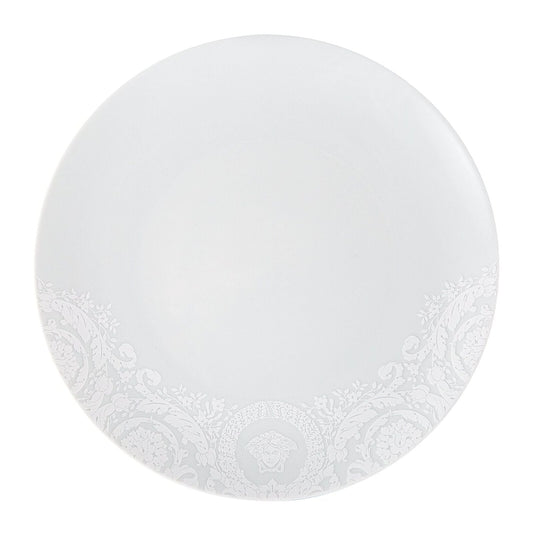 Versace Barocco '92 Bianco Plate 28 cm front view