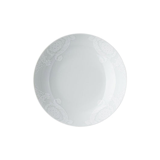 Versace Barocco '92 Bianco Plate 22 cm deep front view