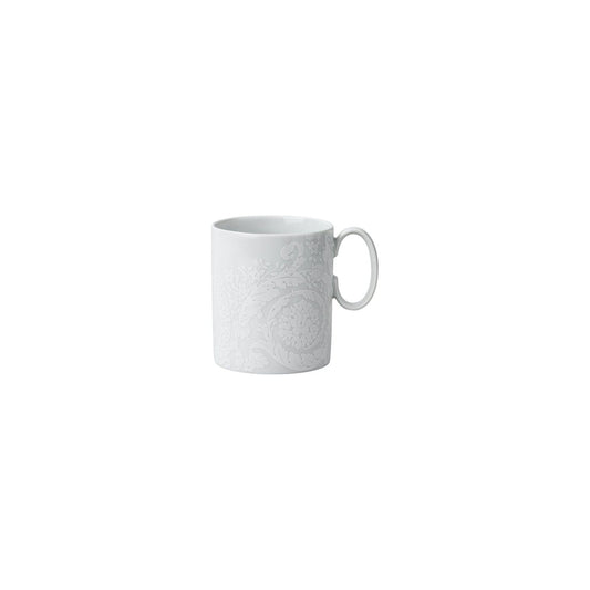 Versace Barocco '92 Bianco Mug with handle front view