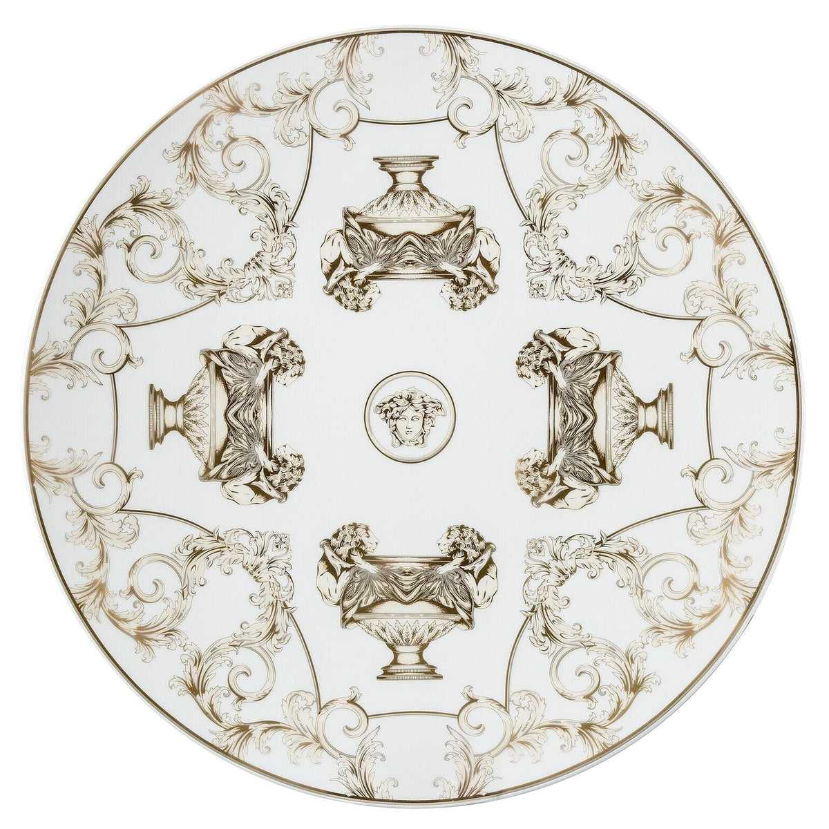 Versace La Coupe des Dieux Service Plate 33 cm front view