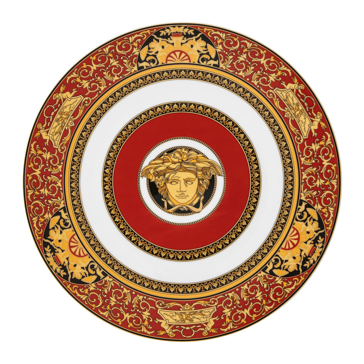 Versace Medusa Service Plate 33 cm front view