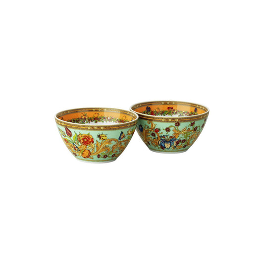 Versace Le Jardin de Versace Set 2 bowls 12 cm front view