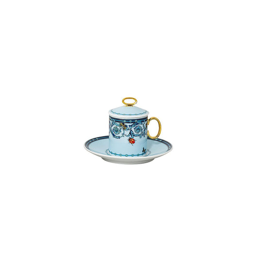 Le Jardin de Versace - Anniversary items Blue Espresso 3 pcs. front view
