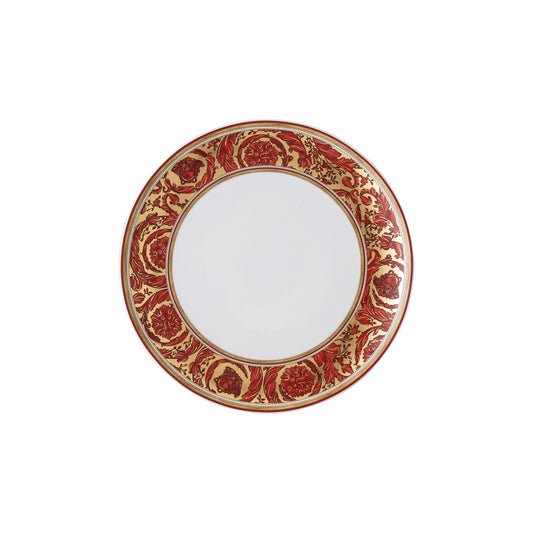 Versace Medusa Garland Red Plate 21 cm - Front View