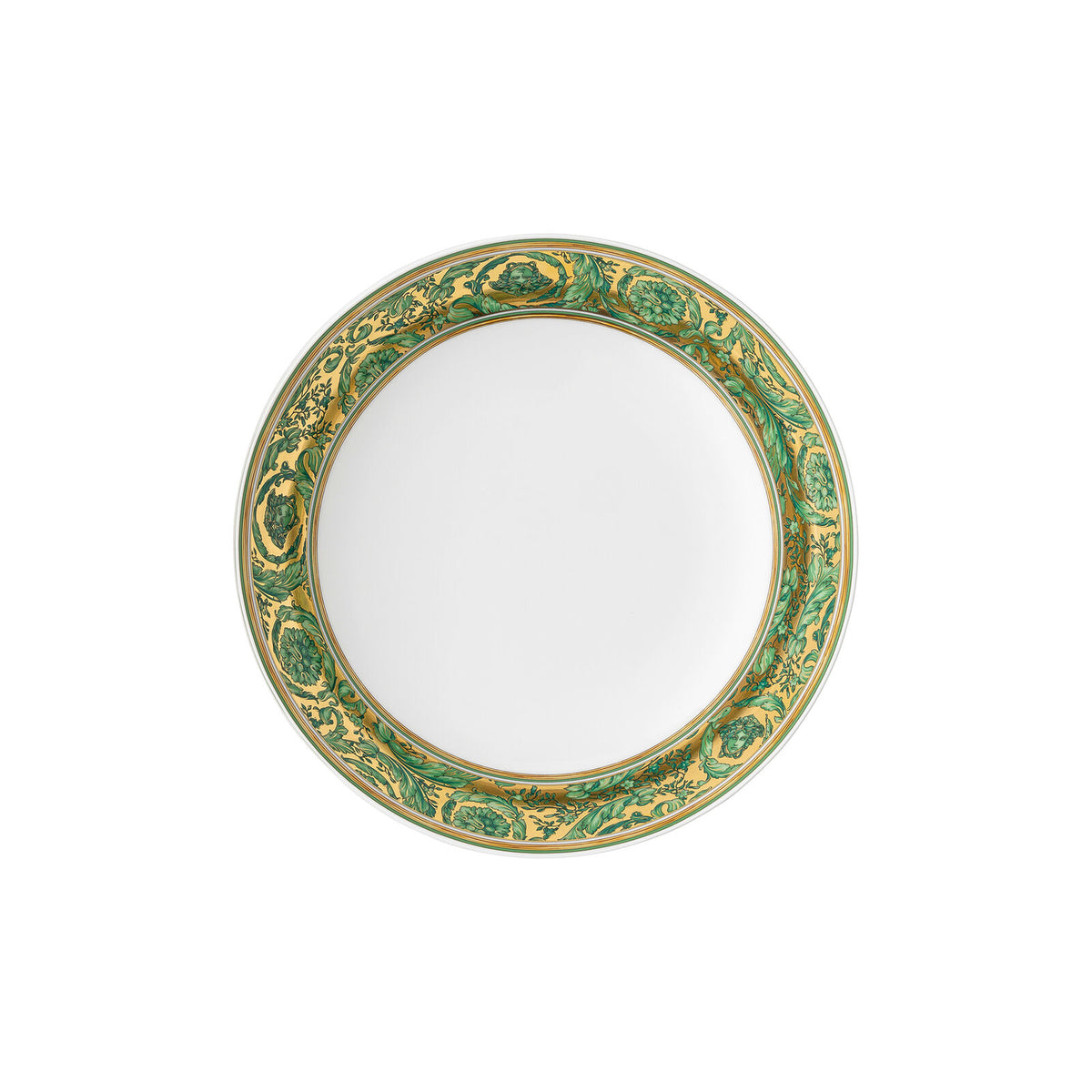 Versace Medusa Garland Green Plate 22 cm deep - Alternate View 2