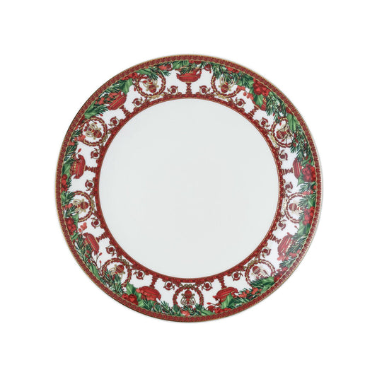 Versace I Love Baroque Holiday Dinner Plate – 28 cm front view