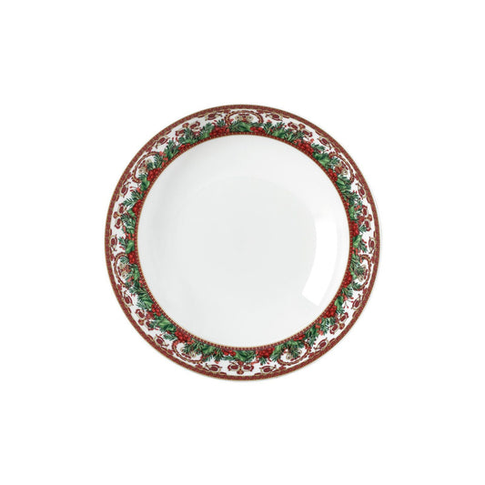 Versace Love Baroque Holiday Plate 22 cm deep front view