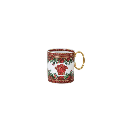 Versace I Love Baroque Holiday Mug with Handle front view