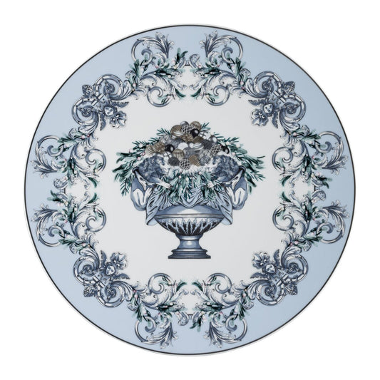 Versace Coupe Dieux Holiday 2026 Christmas Plate front view