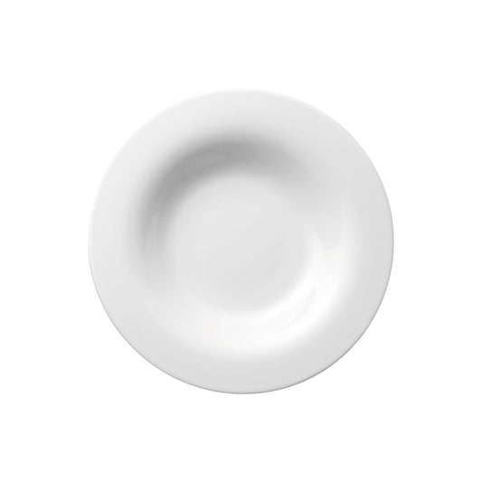 Rosenthal White Rosenthal Moon White Plate 24 cm deep front view