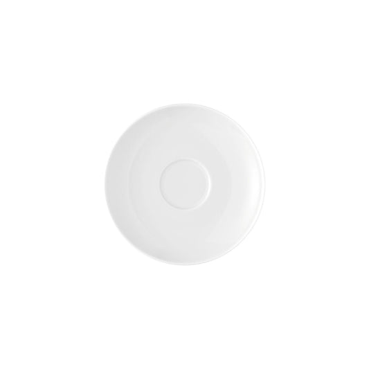 Rosenthal White Rosenthal Moon White Creamsoup Saucer front view