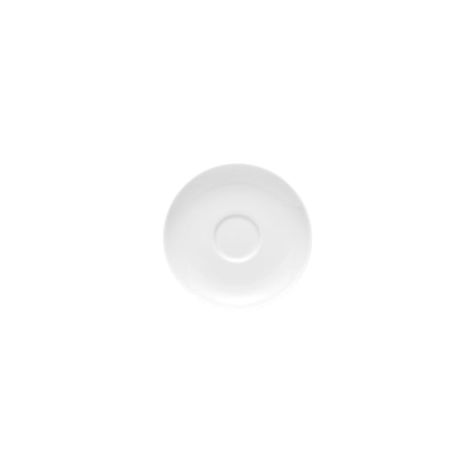 Rosenthal White Rosenthal Moon White Espresso Saucer front view