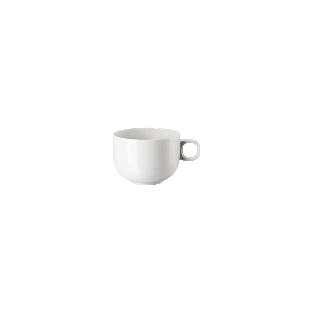 Rosenthal White Rosenthal Moon White Cup 4 tall front view