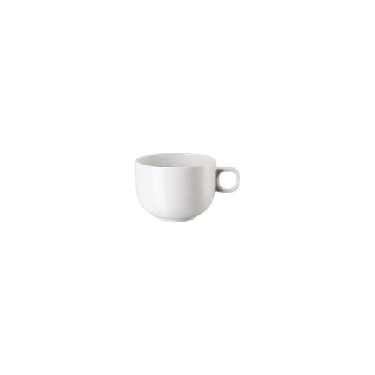 Rosenthal White Rosenthal Moon White Cup 4 tall front view