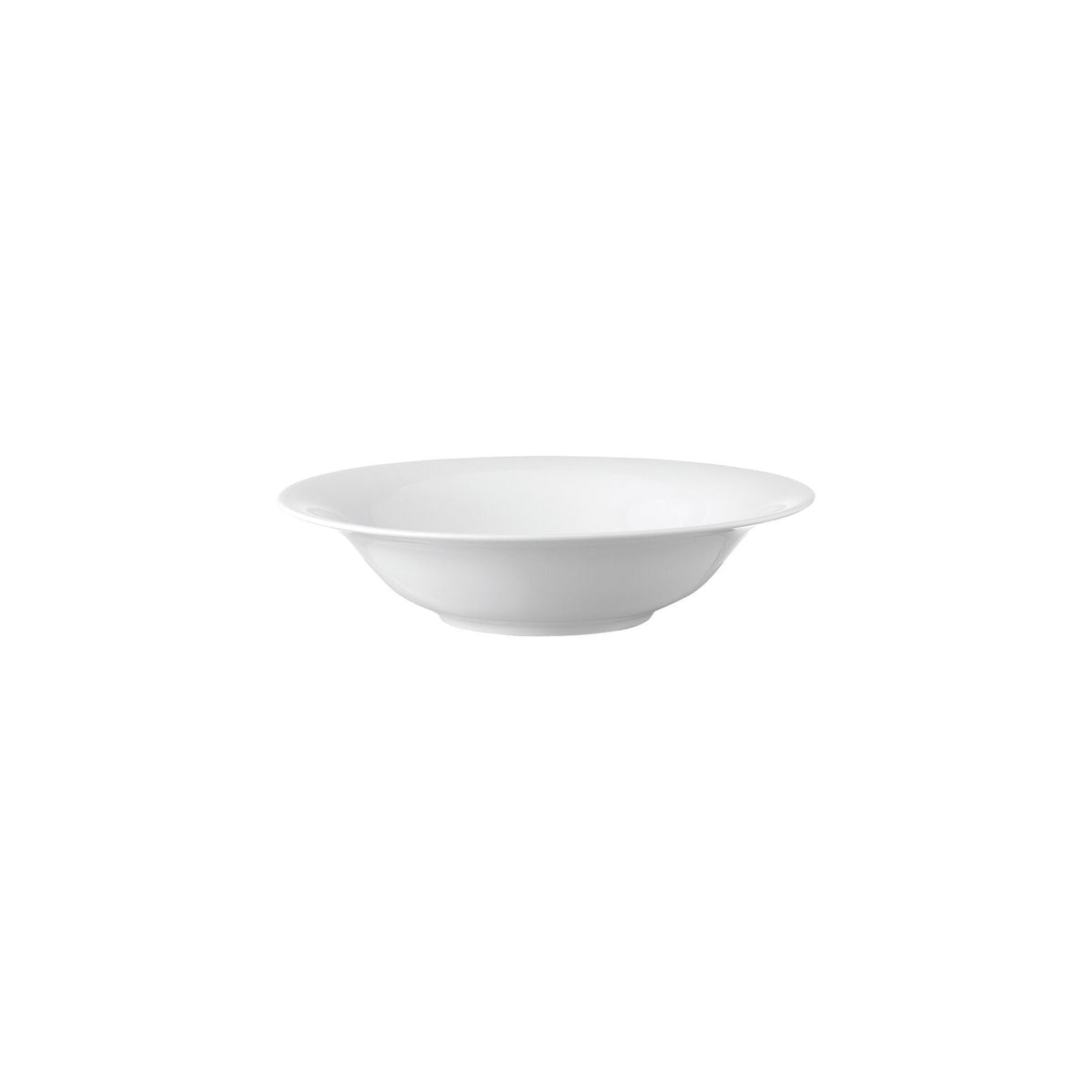 Rosenthal White Rosenthal Moon White Dish 18 cm front view
