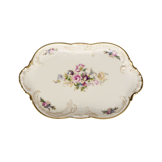 Rosenthal Diplomat Rosenthal Sanssouci Ivory (Sanssouci Ivory) Diplomat Platter 28 cm front view