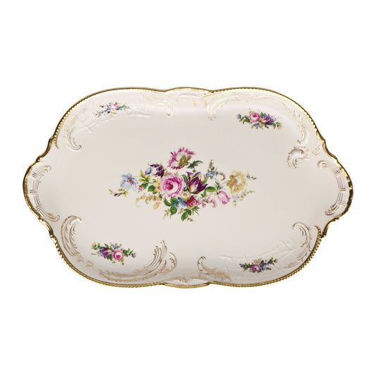 Rosenthal Diplomat Rosenthal Sanssouci Ivory (Sanssouci Ivory) Diplomat Platter 38 cm front view