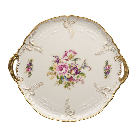 Rosenthal Diplomat Rosenthal Sanssouci Ivory (Sanssouci Ivory) Diplomat Cakeplatter front view