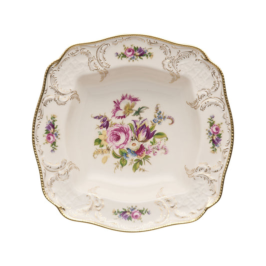 Rosenthal Diplomat Rosenthal Sanssouci Ivory (Sanssouci Ivory) Diplomat Salad Bowl 2 front view