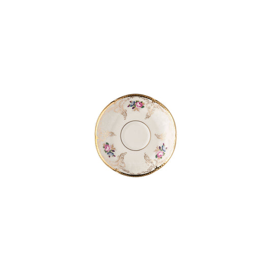 Rosenthal Diplomat Rosenthal Sanssouci Ivory (Sanssouci Ivory) Diplomat Saucer 2 tall front view