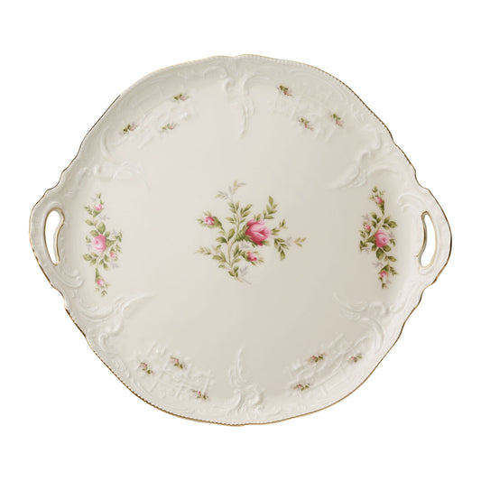 Rosenthal Ramona Rosenthal Sanssouci Ivory (Sanssouci Ivory) Ramona Cakeplatter front view