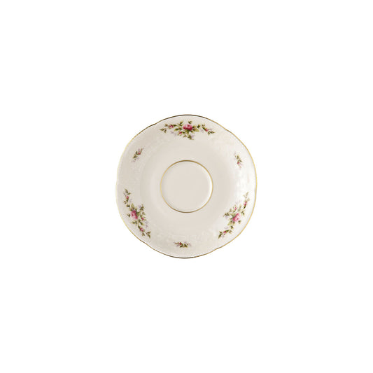 Rosenthal Ramona Rosenthal Sanssouci Ivory (Sanssouci Ivory) Ramona Saucer 4 tall front view