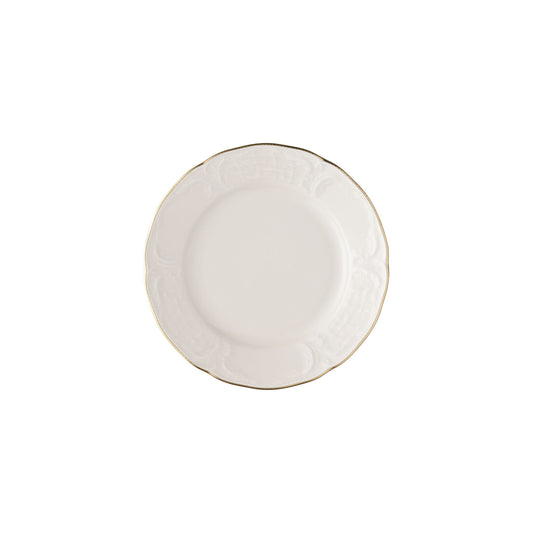 Rosenthal Gold Rosenthal Sanssouci Ivory (Sanssouci Ivory) Gold Plate 17 cm front view