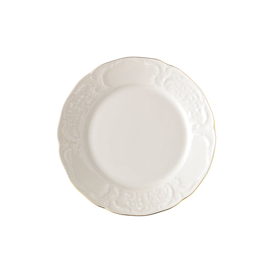 Rosenthal Gold Rosenthal Sanssouci Ivory (Sanssouci Ivory) Gold Plate 21 cm front view