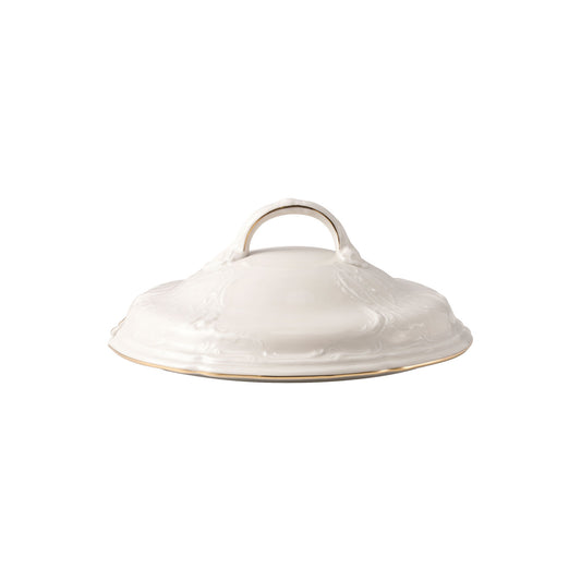Rosenthal Gold Rosenthal Sanssouci Ivory (Sanssouci Ivory) Gold Souptureen Lid 2 front view