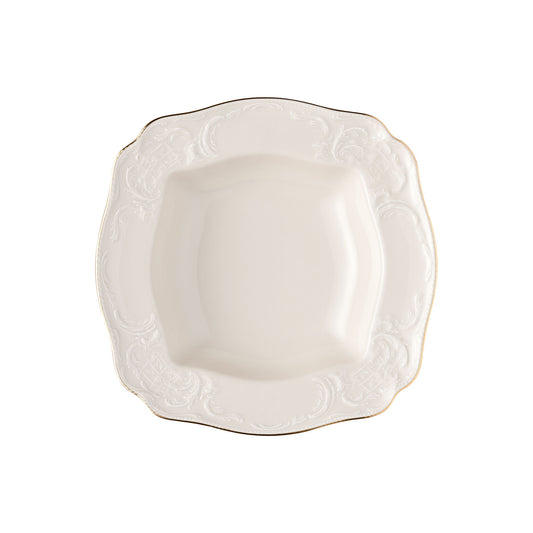 Rosenthal Gold Rosenthal Sanssouci Ivory (Sanssouci Ivory) Gold Salad Bowl 1 front view