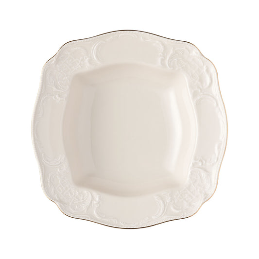 Rosenthal Gold Rosenthal Sanssouci Ivory (Sanssouci Ivory) Gold Salad Bowl 2 front view