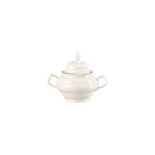 Rosenthal Gold Rosenthal Sanssouci Ivory (Sanssouci Ivory) Gold Sugar Bowl 3 front view
