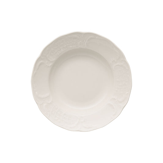 Rosenthal Ivory Rosenthal Sanssouci Ivory (Sanssouci Ivory) Ivory Plate 23 cm deep front view