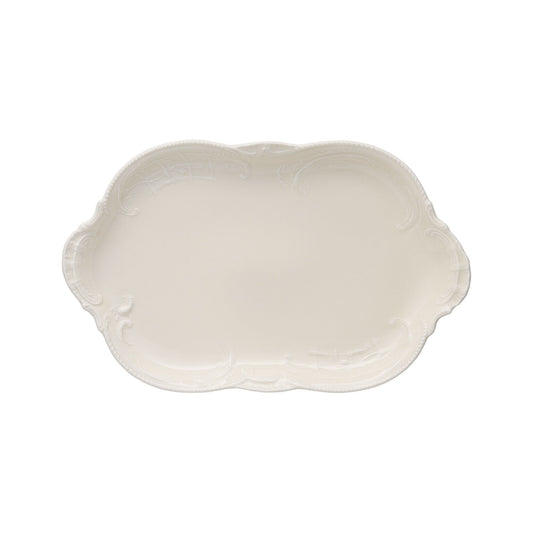Rosenthal Ivory Rosenthal Sanssouci Ivory (Sanssouci Ivory) Ivory Platter 28 cm front view