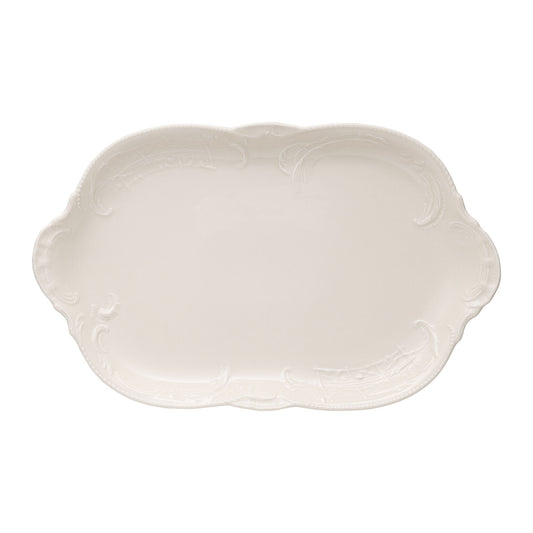 Rosenthal Ivory Rosenthal Sanssouci Ivory (Sanssouci Ivory) Ivory Platter 38 cm front view