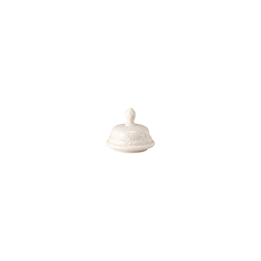 Rosenthal Ivory Rosenthal Sanssouci Ivory (Sanssouci Ivory) Ivory Sugar Bowl Lid 3 front view