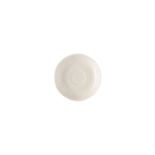 Rosenthal Ivory Rosenthal Sanssouci Ivory (Sanssouci Ivory) Ivory Saucer 2 tall front view