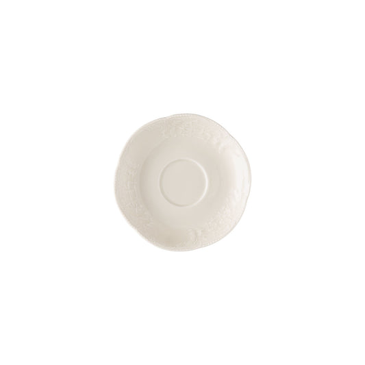 Rosenthal Ivory Rosenthal Sanssouci Ivory (Sanssouci Ivory) Ivory Saucer 4 tall front view
