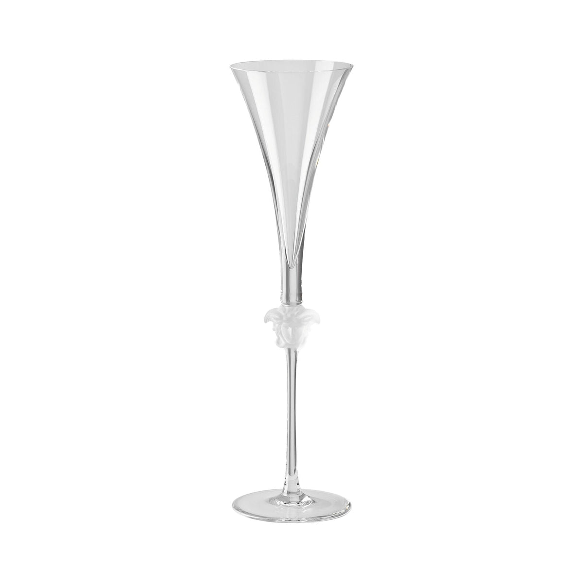 Versace Medusa Lumiere Champagne flute front view