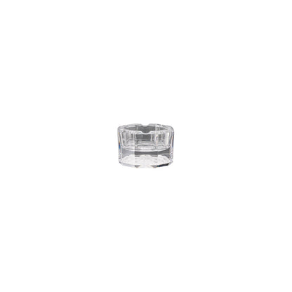 Versace Medusa Lumière Crystal Ashtray 8cm front view