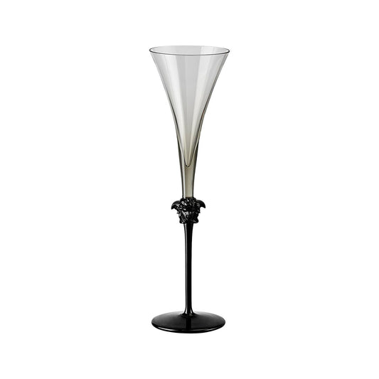 Versace Medusa Lumiere Haze Champagner flute front view